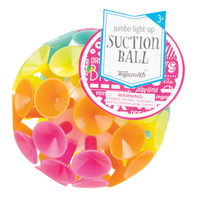 Jumbo Light-Up Suction Ball by Toysmith