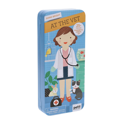 Shine Bright Magnetic Play Set - Veterinarian by Petit Collage