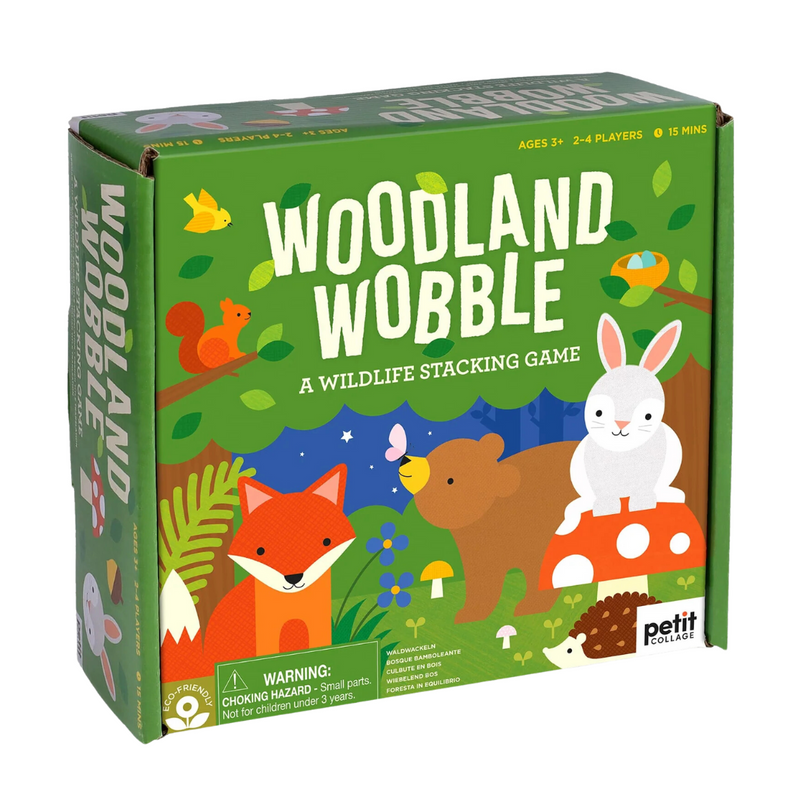 Woodland Wobble: A Wildlife Stacking Game	by Petit Collage