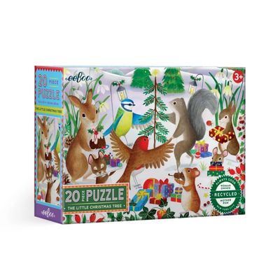 20 Piece Puzzle - The Little Christmas Tree by Eeboo