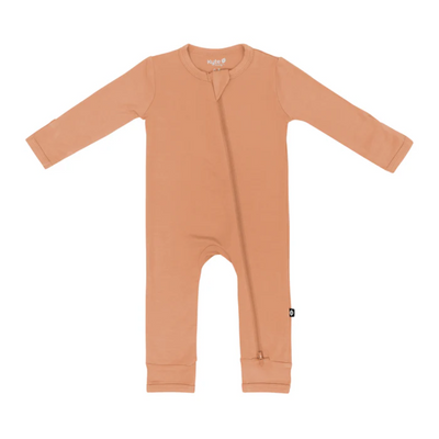 Zippered Romper - Apricot by Kyte Baby