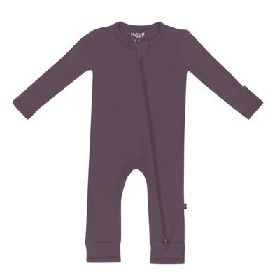 Zippered Romper - Currant by Kyte Baby