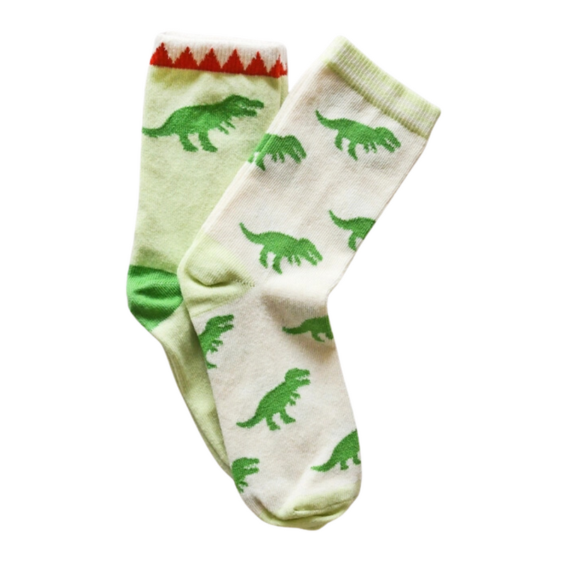 T-Rex Socks 2pk by Rockahula Kids