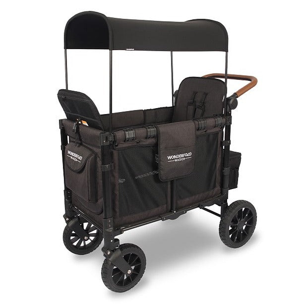 W2 Luxe Stroller Wagon by Wonderfold