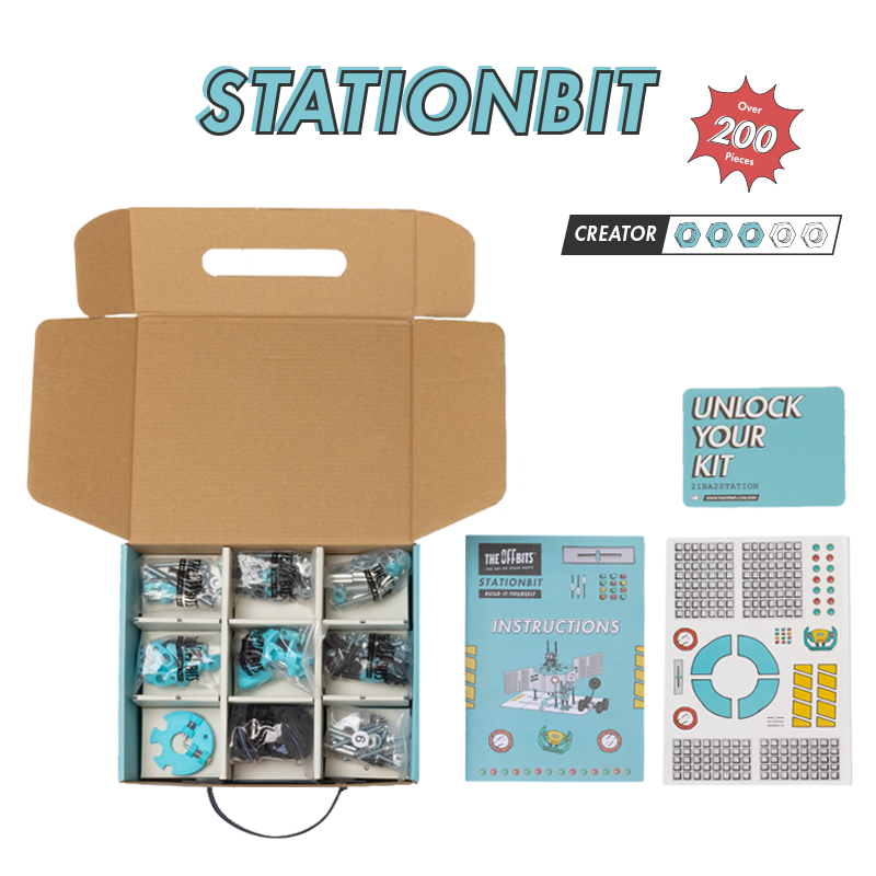 Station Bit Folding Suitcase Kit by The OffBits