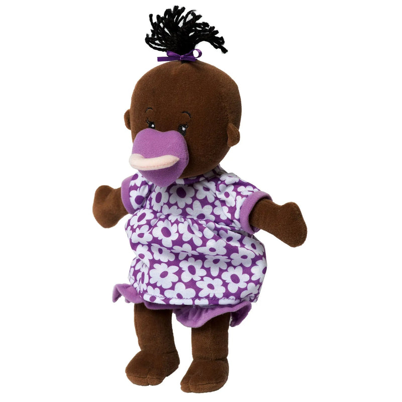 Wee Baby Stella Doll - Brown with Black Hair by Manhattan Toy