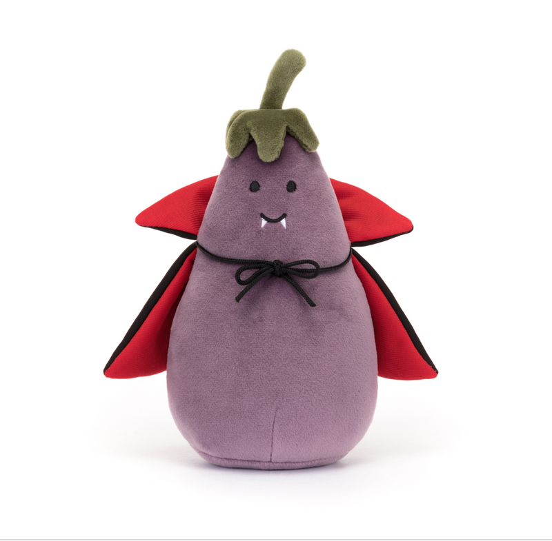 Vivacious Eggplant Vampire - 6 Inch by Jellycat