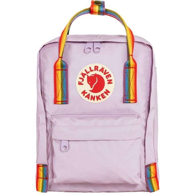 Kånken Rainbow Mini Backpack - Pastel Lavender by Fjallraven