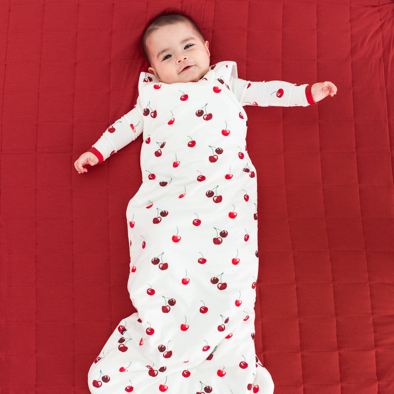 Printed Sleep Bag Tog 1.0 - Cherry by Kyte Baby