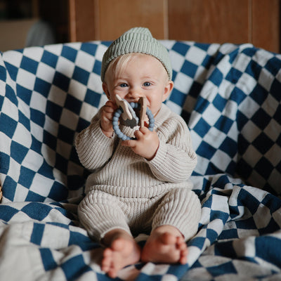 Space Teething Ring by Mushie & Co