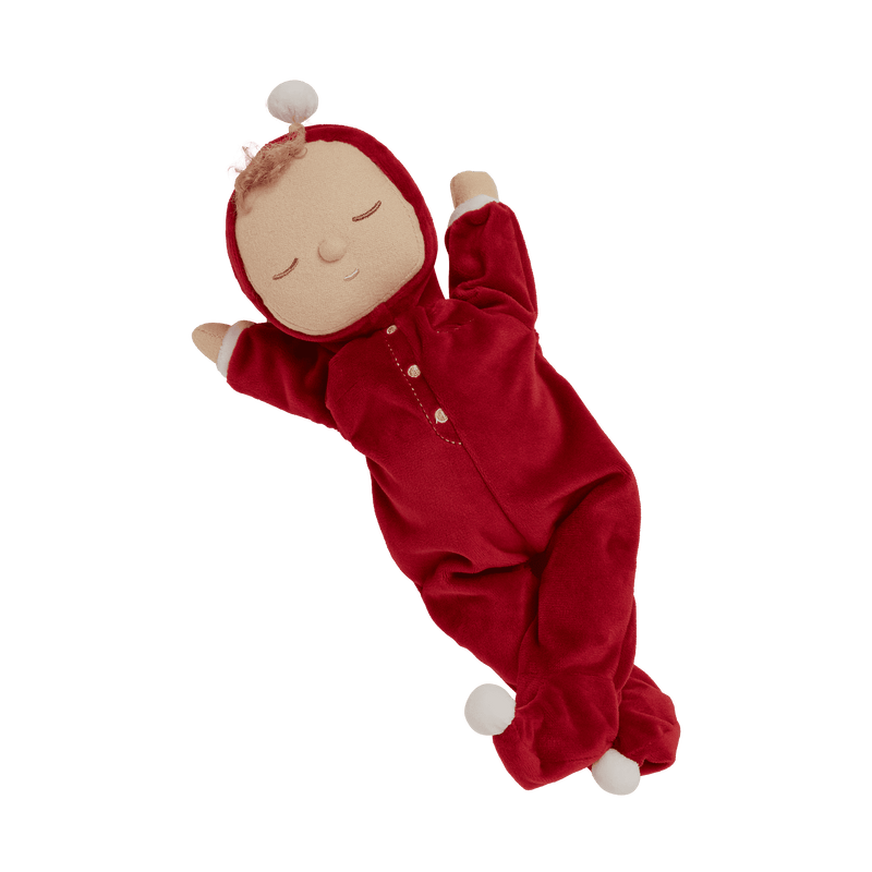 Lullaby Dozy Dinkum Doll - Custard (Red) by Olli Ella