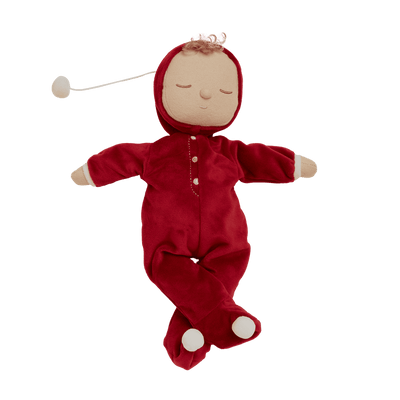 Lullaby Dozy Dinkum Doll - Custard (Red) by Olli Ella