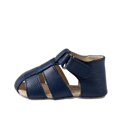 Matthew First Kicks Sandals - Navy by Robeez FINAL SALE