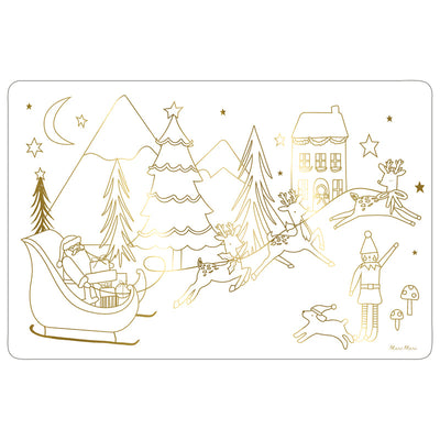 Christmas Colouring Placemats by Meri Meri