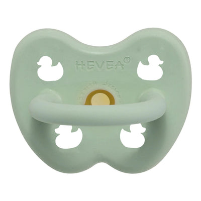 Duck Orthodontic Natural Rubber Pacifier - Mellow Mint by Hevea