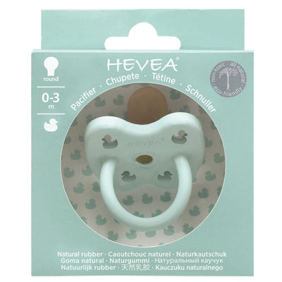 Duck Orthodontic Natural Rubber Pacifier - Mellow Mint by Hevea