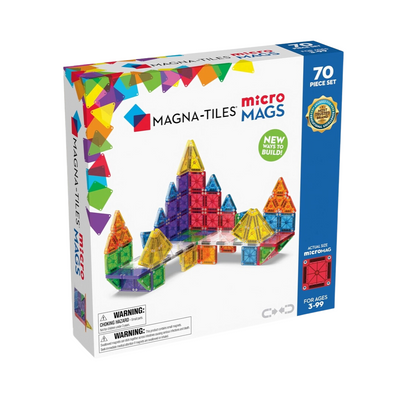 microMAGS 70-Piece Deluxe Set by Magna-Tiles