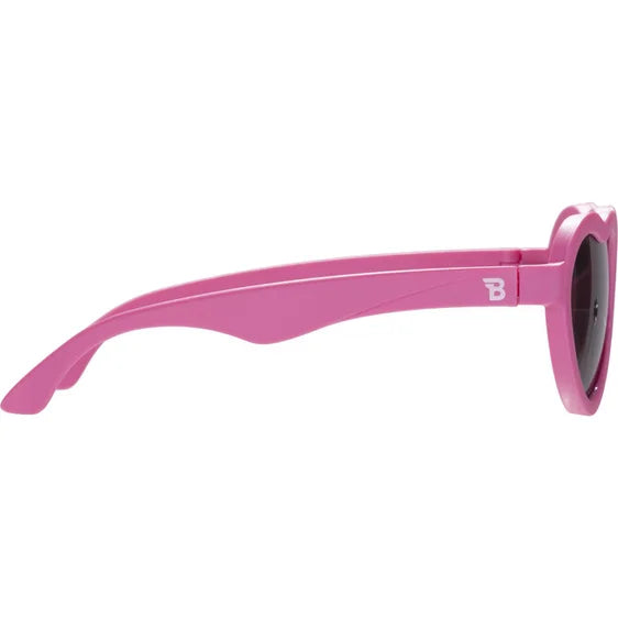 Hearts Sunglasses - Paparazzi Pink by Babiators