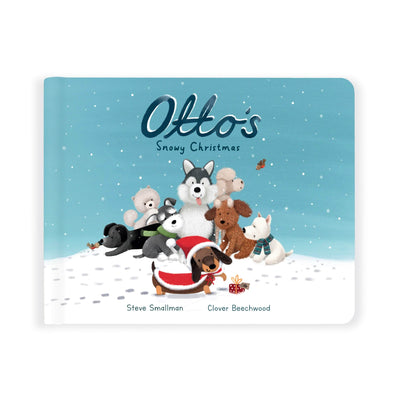 Otto's Snowy Christmas Book by Jellycat