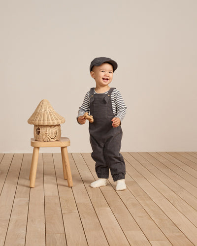 Corduroy Baby Overalls  - Indigo by Quincy Mae