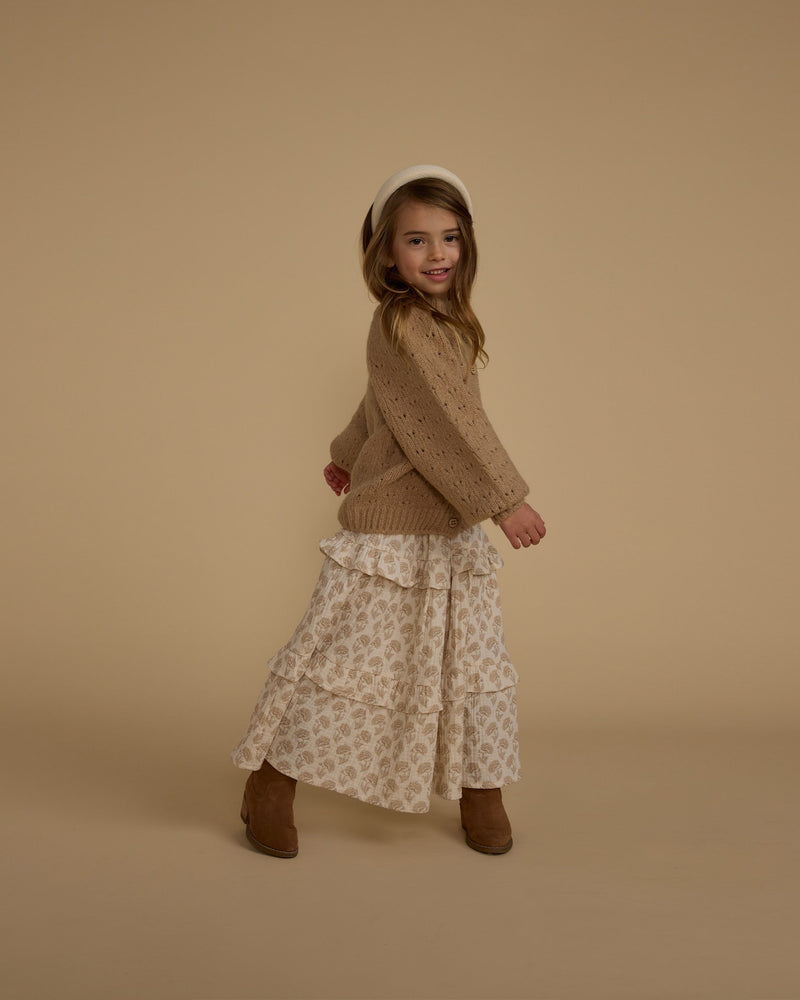 Tulip Cardigan - Sand by Rylee + Cru