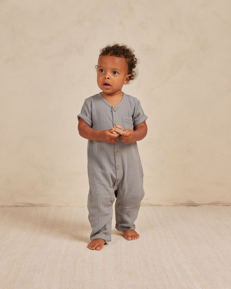 Charlie Jumpsuit - Lagoon by Quincy Mae - FINAL SALE