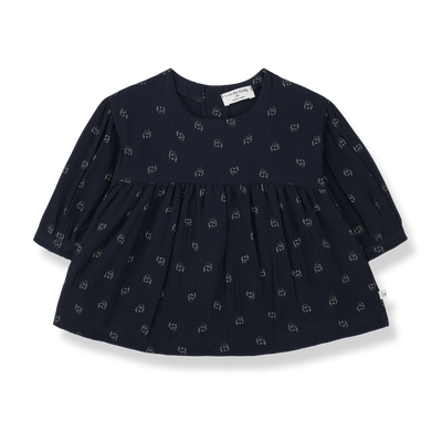 Annisa Dress - Navy by 1+ in the Family FINAL SALE