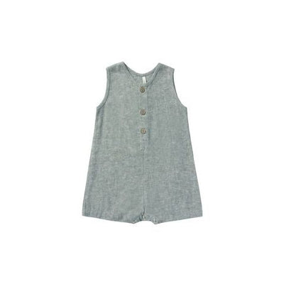 Maverick Romper - Heathered Indigo by Rylee + Cru - FINAL SALE