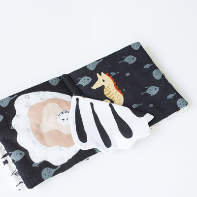 Wee Gallery Cloth Book: Peekaboo Ocean