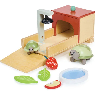 Pet Tortoise Wooden Toy Set by Tender Leaf Toys