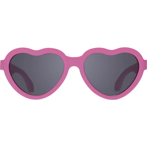 Hearts Sunglasses - Paparazzi Pink by Babiators