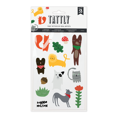 Creature Crew Sheet Tattoos - Set of 2 by Tattly