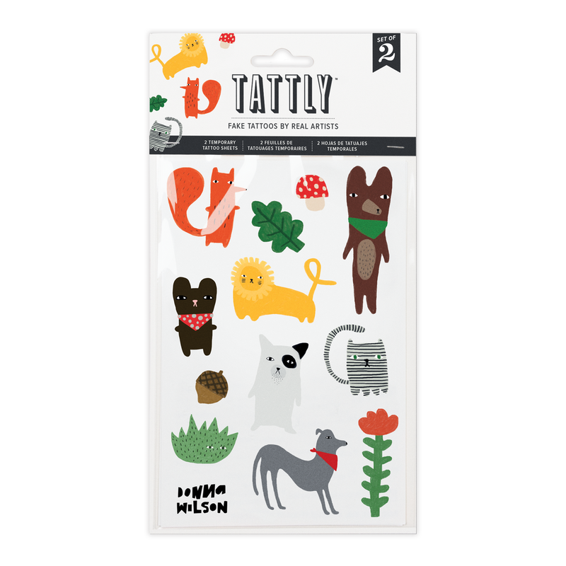 Creature Crew Sheet Tattoos - Set of 2 by Tattly