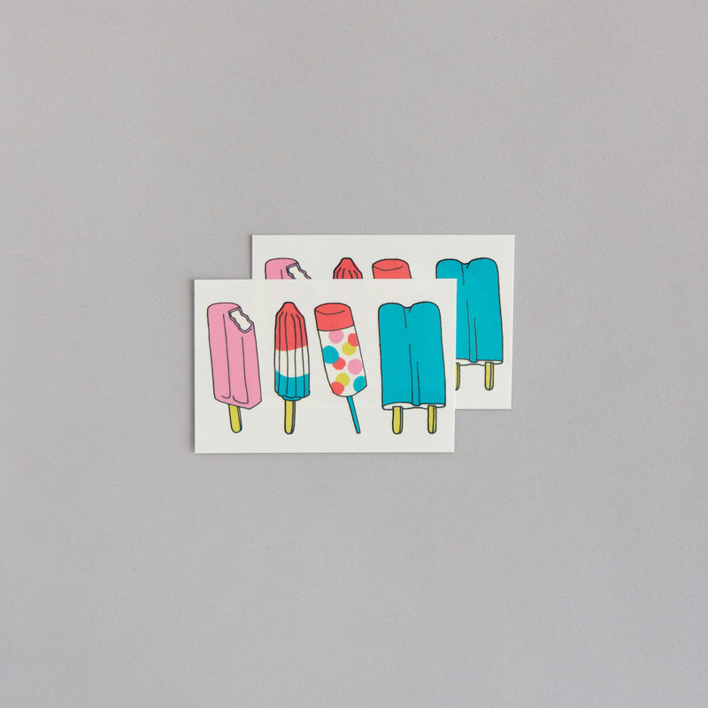 Popsicles Tattoos - Set of 2 by Tattly