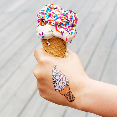 Soft Serve Tattoos - Set of 2 by Tattly