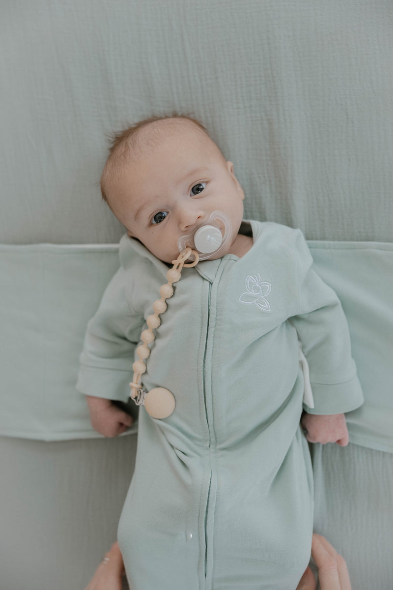 Sage Green Swaddle - Medium/Large (12-17 Lbs) by The Butterfly Swaddle