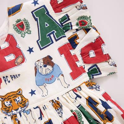 Kit Dress - Varsity Letters by Pink Chicken