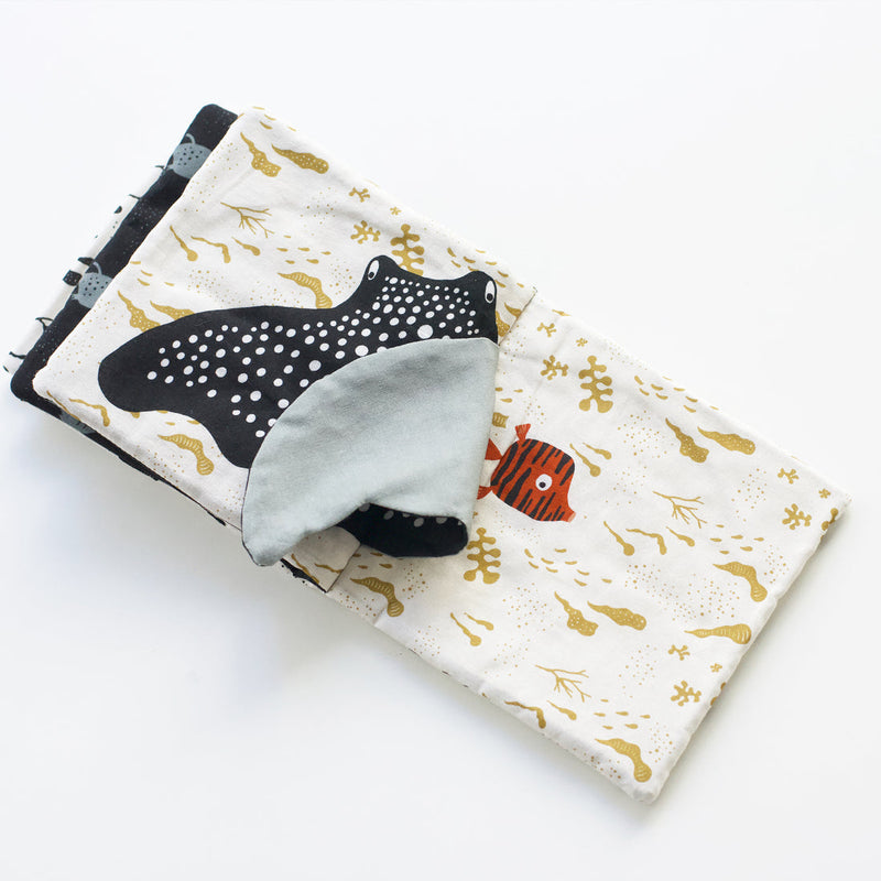 Wee Gallery Cloth Book: Peekaboo Ocean