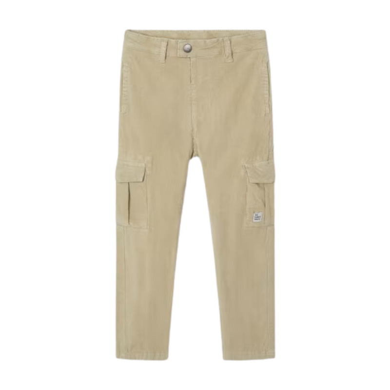 Corduroy Cargo Pants - Sand by Mayoral