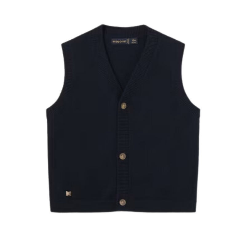 Baby Knit Vest - Navy by Mayoral