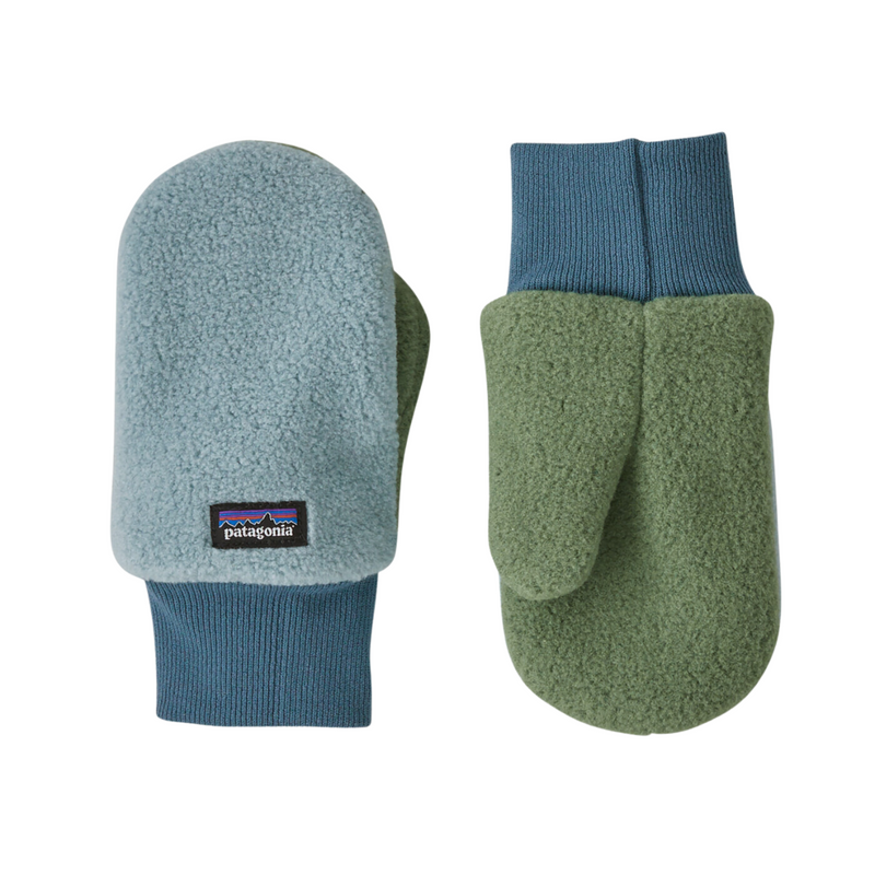 Baby Pita Pocket Mittens - Thermal Blue by Patagonia