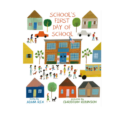 School's First Day of School - Hardcover