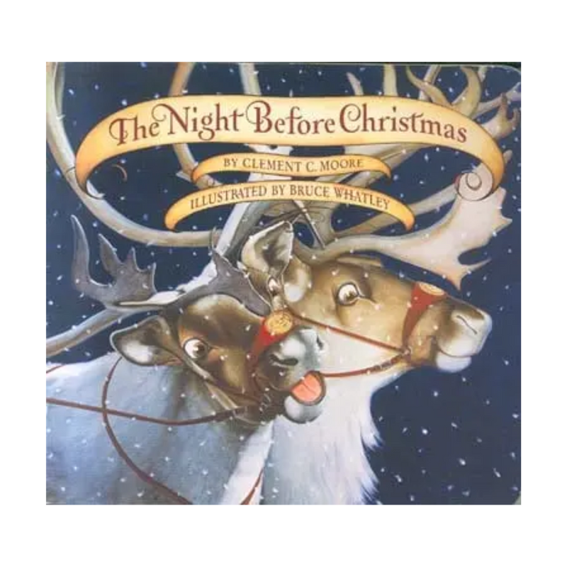 The Night Before Christmas by Clement C. Moore and Bruce Whatley - Board Book