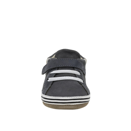 Adam First Kicks - Grey Leather by Robeez Shoes Robeez   