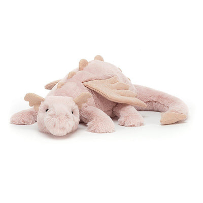 Rose Dragon - Huge 29 Inch by Jellycat Toys Jellycat   