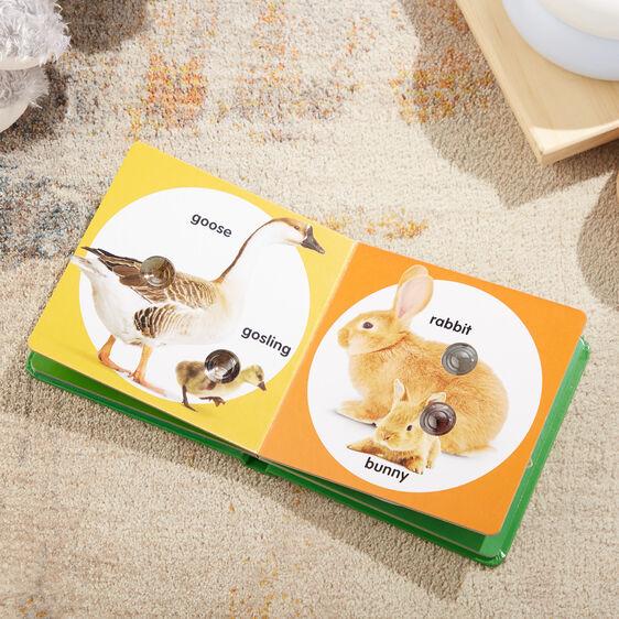 Poke-A-Dot Book - Farm Animal Families Books Melissa + Doug   