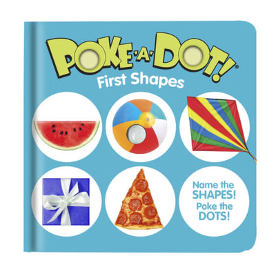 Poke-A-Dot Book - First Shapes Books Melissa + Doug   