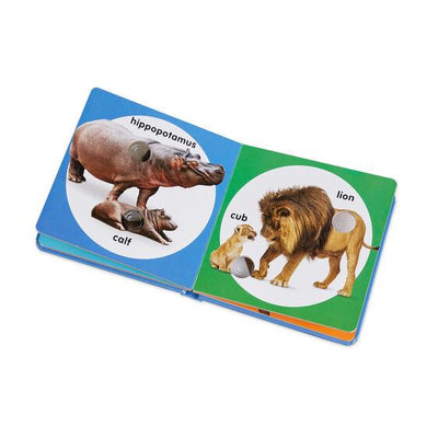 Poke-A-Dot Book - Wild Animal Families Books Melissa + Doug   