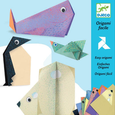 Origami Paper Craft Kit - Polar Animals by Djeco Toys Djeco   