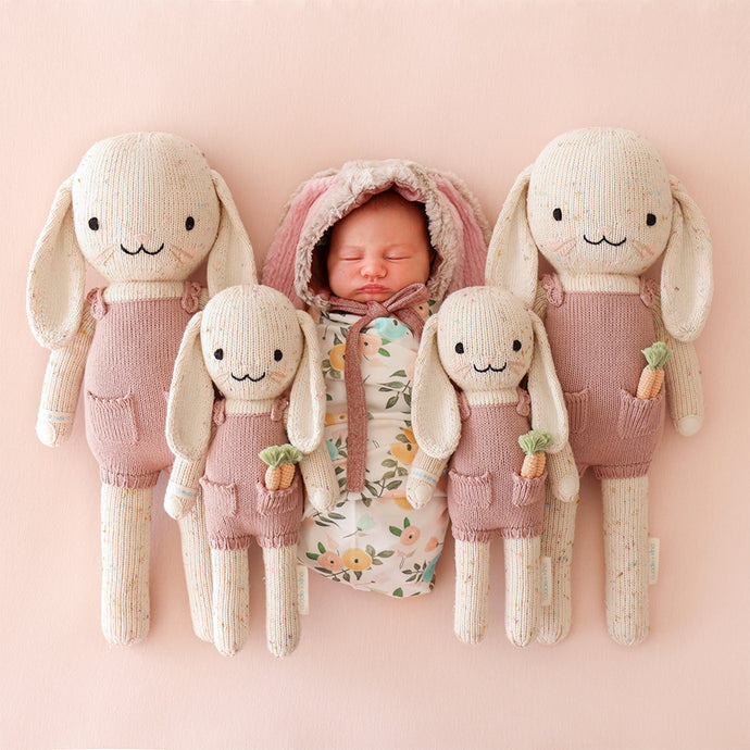 Harper the Bunny by Cuddle + Kind Toys Cuddle + Kind   